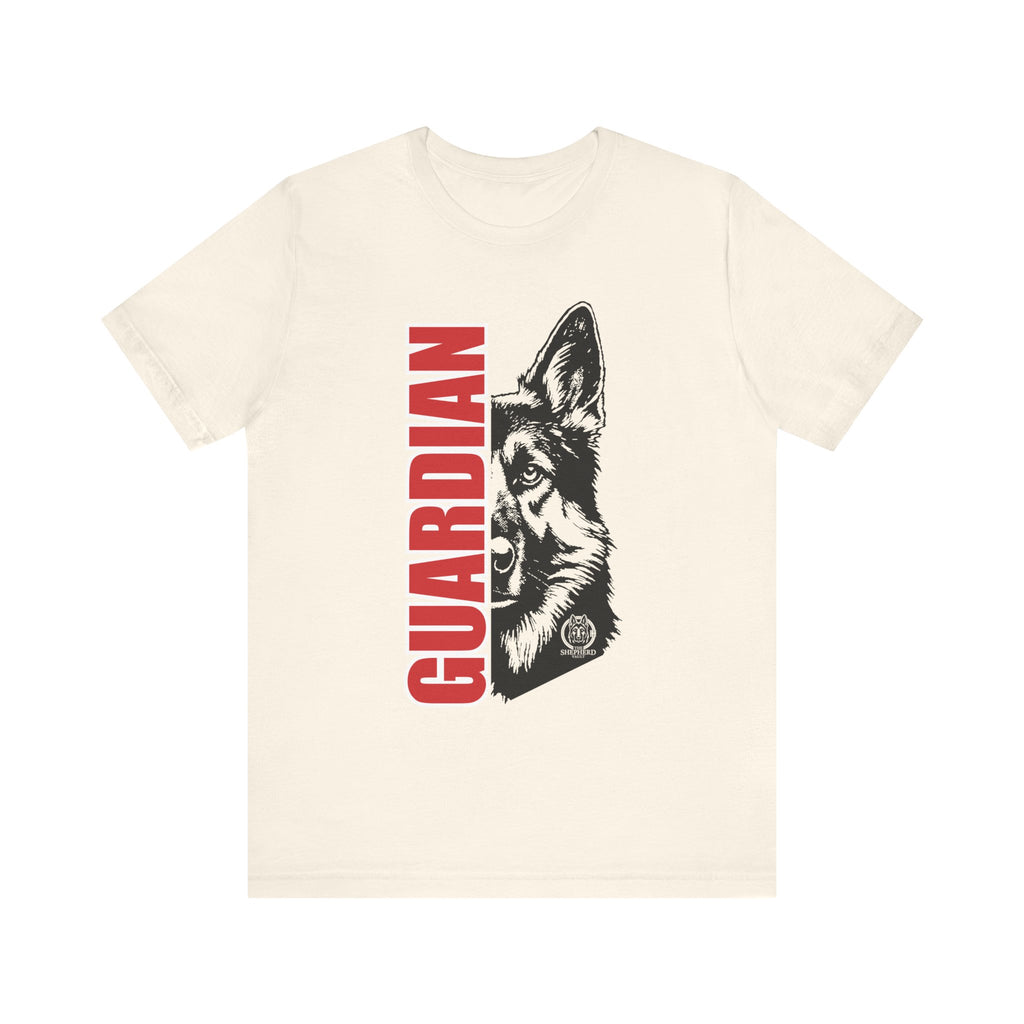 Women's Guardian Shepherd Tee | "The Shepherd Stands Guard" | Dog Lover T-Shirt