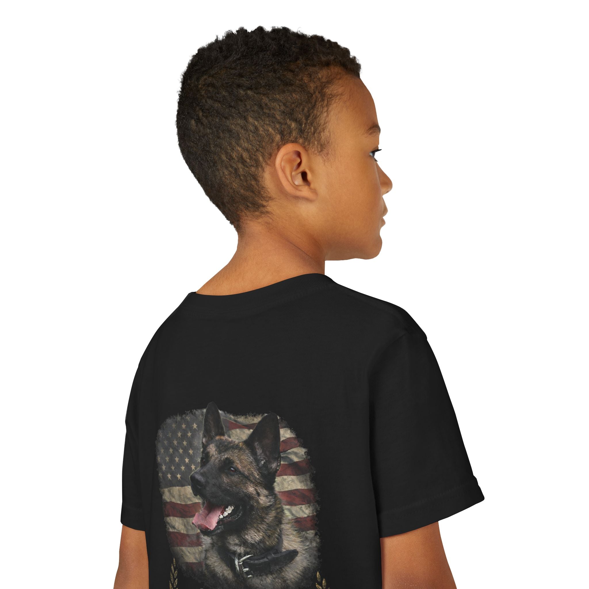 Youth "Legendary Grit" Tee | Retired Police Dog Shirt | K9 Taz