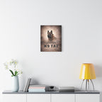 The "Legend Among Us' Tribute Matte Canvas | K9 Taz
