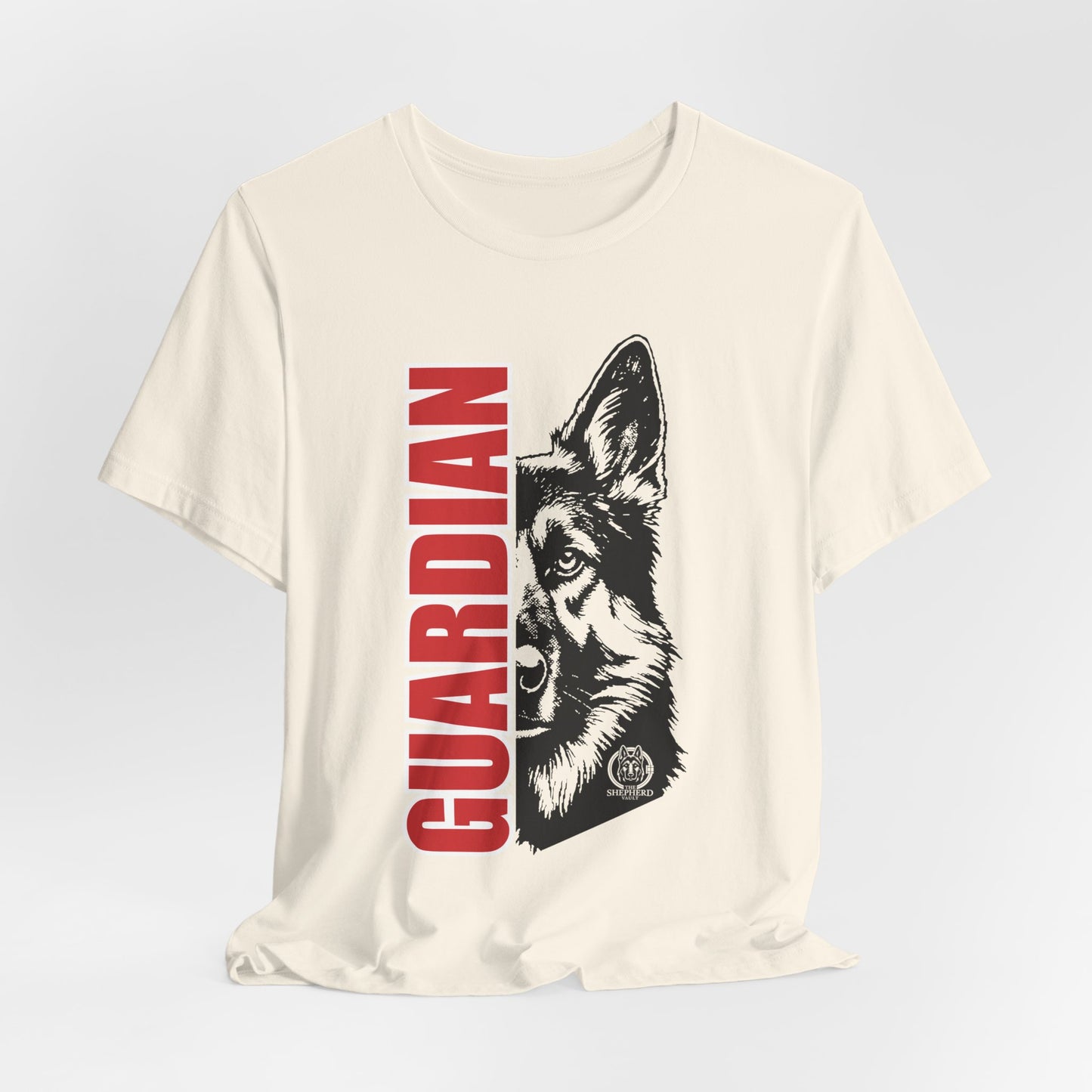 Women's Guardian Shepherd Tee | "The Shepherd Stands Guard" | Dog Lover T-Shirt