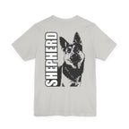 Women's Shepherd Tee | Bold Vertical 'SHEPHERD' with GSD Design