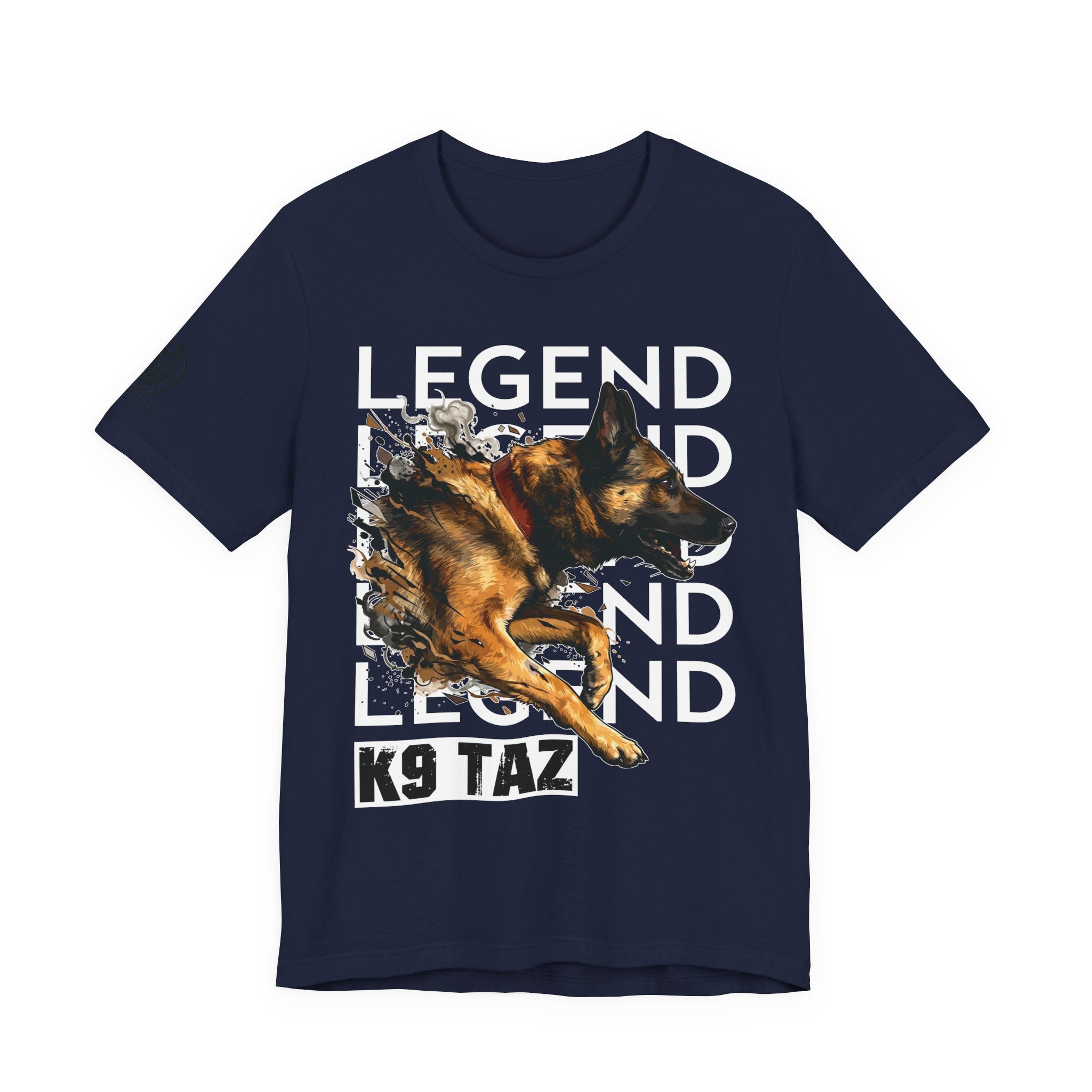Women's “Legend In Motion” T-Shirt: Wear Your Support, Share the Story | K9 Taz