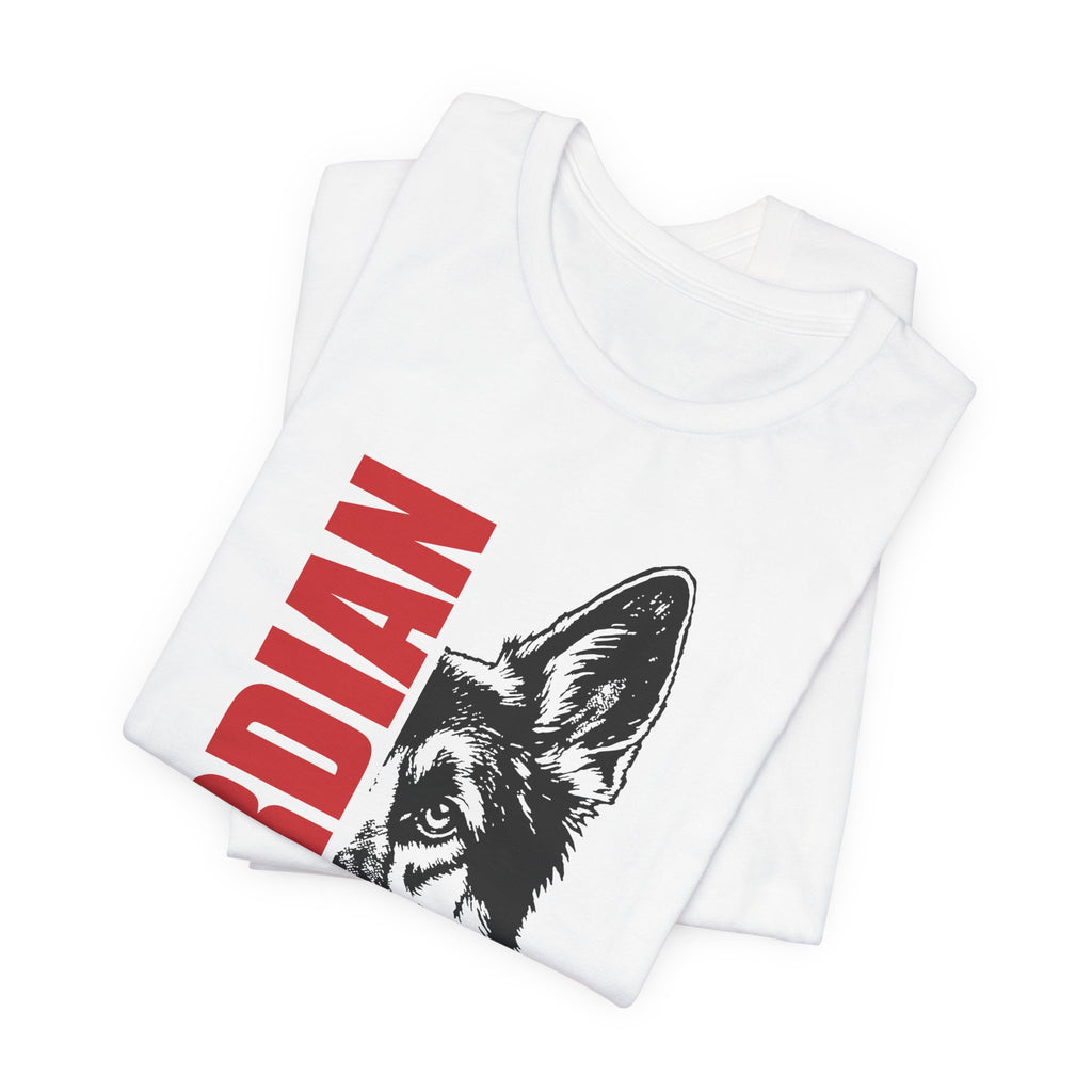 Women's Guardian Shepherd Tee | "The Shepherd Stands Guard" | Dog Lover T-Shirt