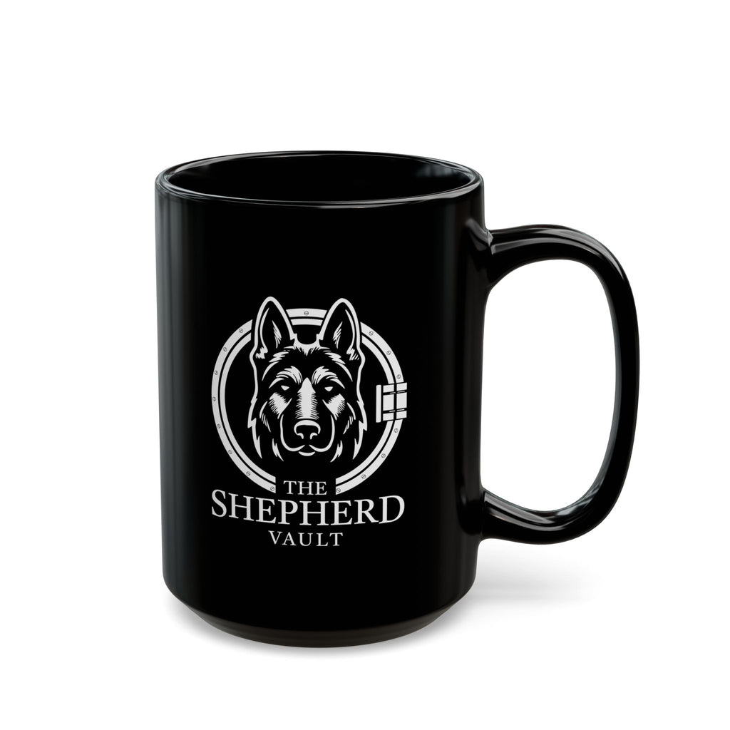 Black Shepherd Vault Standard Mug | German Shepherd Mug