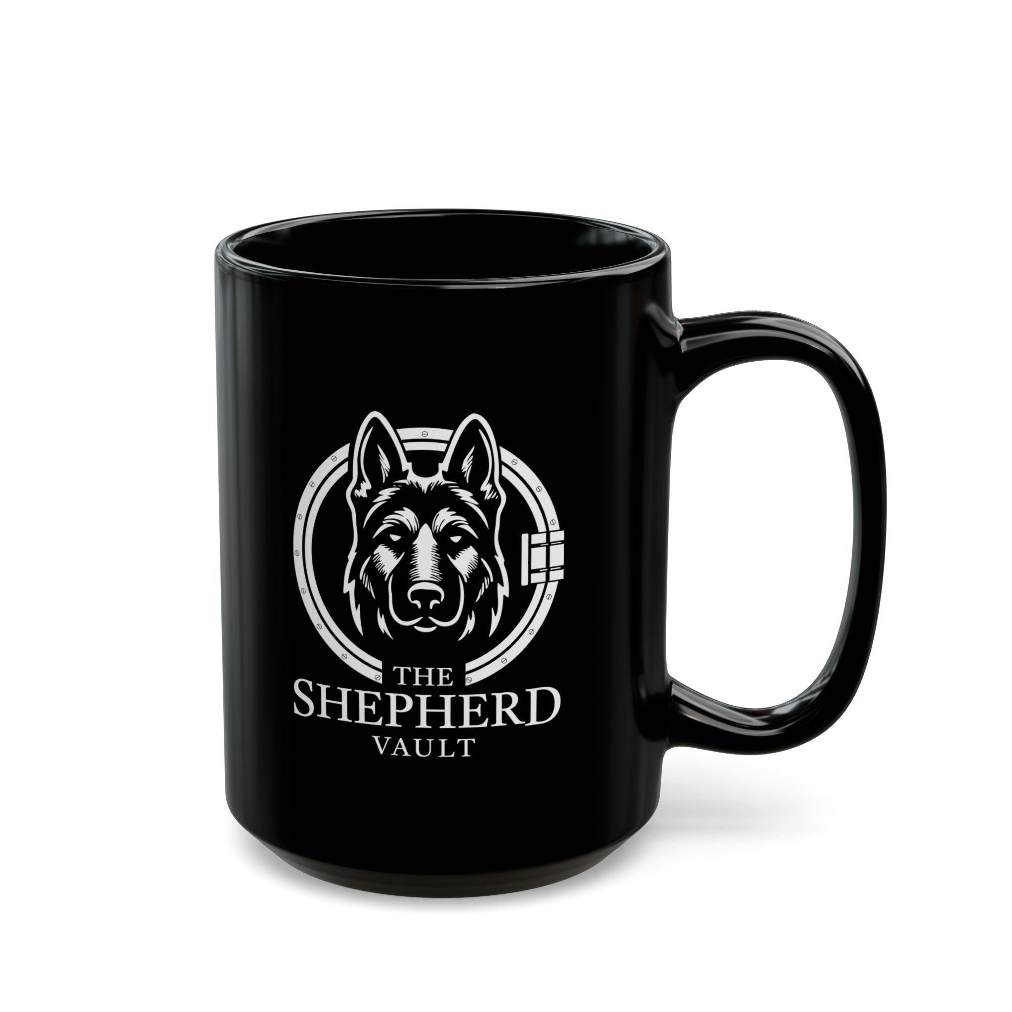 Black Shepherd Vault Standard Mug | German Shepherd Mug