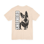 Women's Shepherd Tee | Bold Vertical 'SHEPHERD' with GSD Design