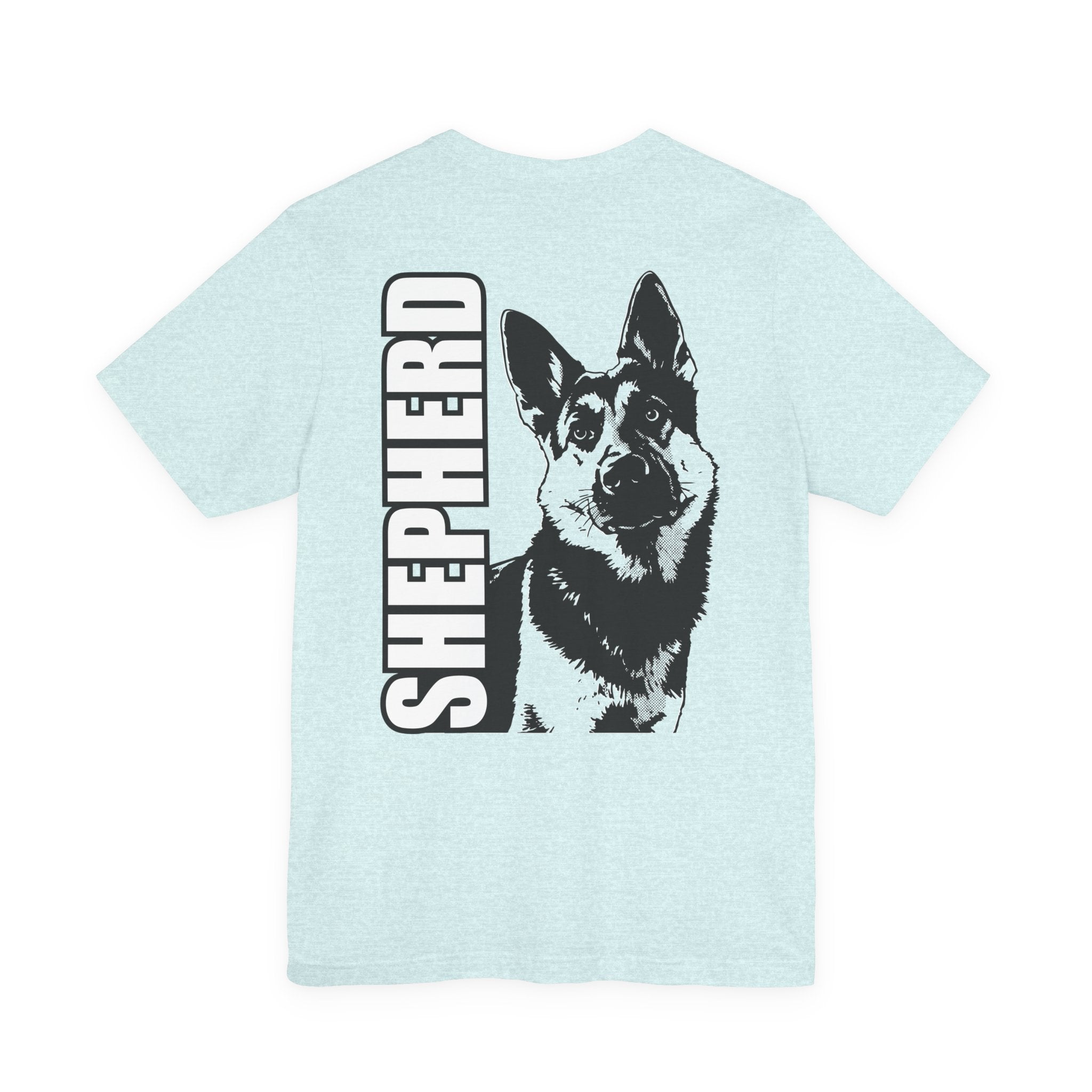 Women's Shepherd Tee | Bold Vertical 'SHEPHERD' with GSD Design