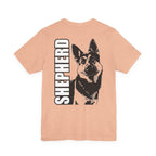 Men's Shepherd Tee | Bold Vertical 'SHEPHERD' with GSD Design