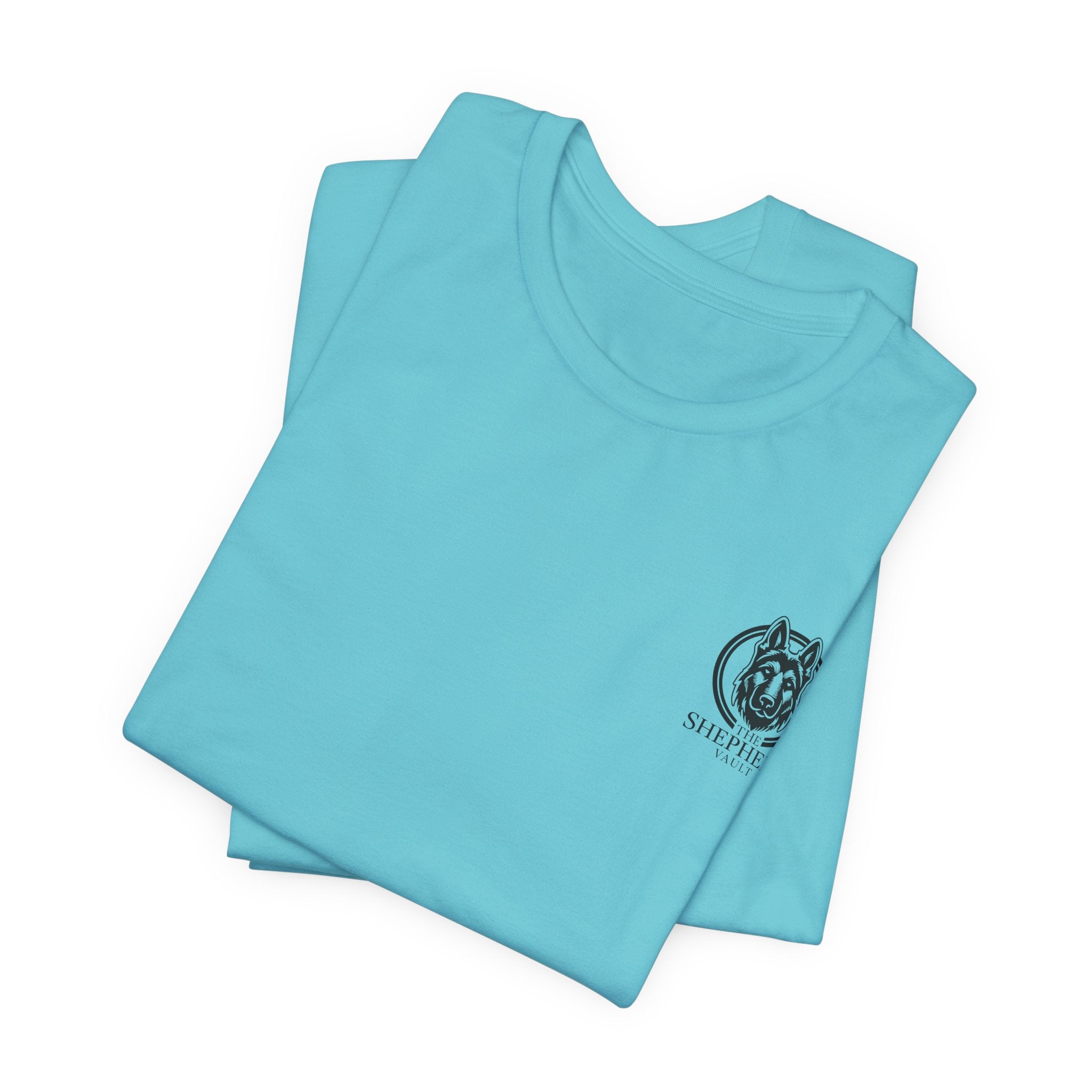 Women's Shepherd Tee | Bold Vertical 'SHEPHERD' with GSD Design