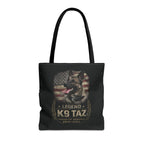 The "Legendary Grit" Tote | Retired Police Dog Tribute Bag | K9 Taz