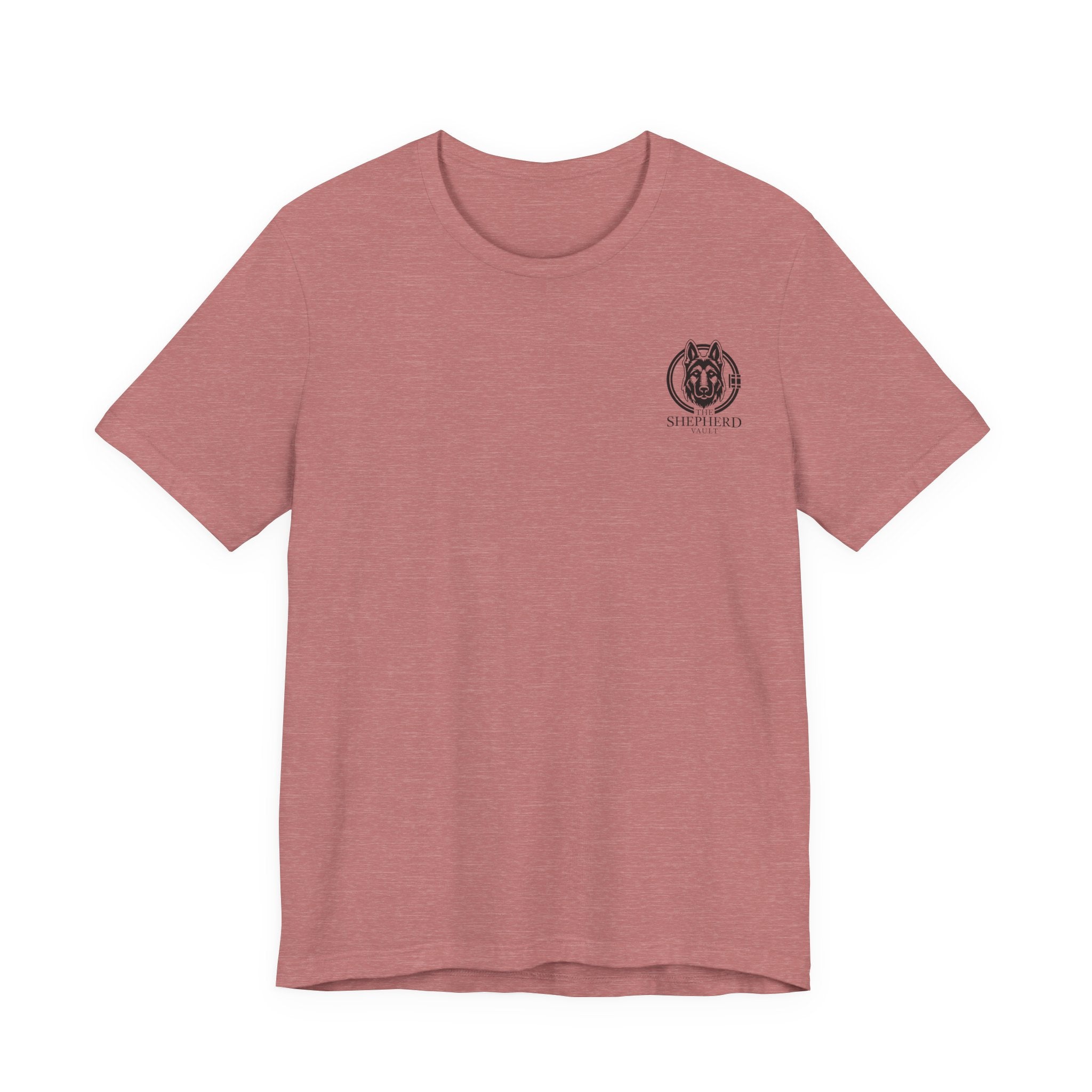 Women's Shepherd Tee | Bold Vertical 'SHEPHERD' with GSD Design