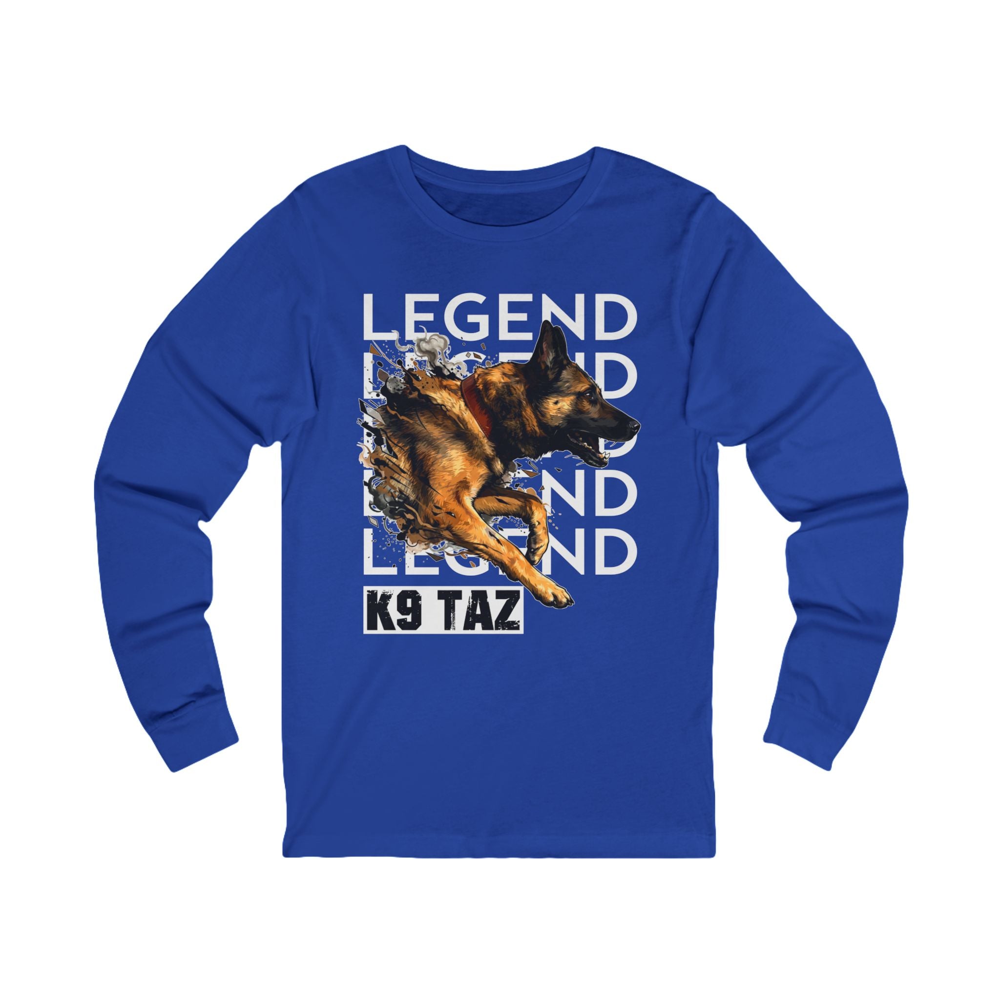 The “Legend in Motion” Long Sleeve Tee: Carry the Support Into Cooler Days | K9 Taz
